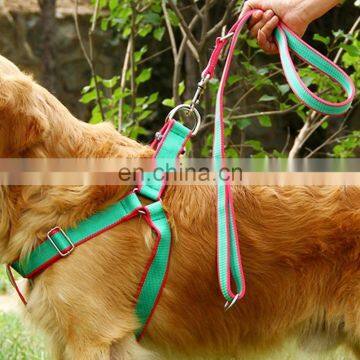 3 PCS Pet Collar Harness & Leashes Nylon Dog Leads Large Dog High Quality Dog Leashes