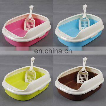 Wholesale Plastic Close Large Cat Litter Box Toilet