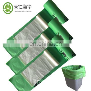 100% compostable bag bio trash bag