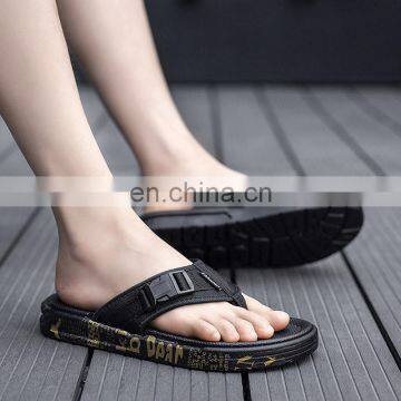 2020 Newest Design Outdoor Style PVC Foam Sole Mesh Upper Beach Cushion Comfy Soft Plastic High Quality Flip Flops for Men photo-6