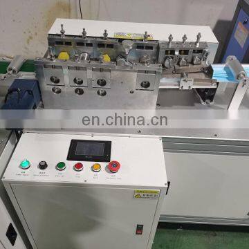 Ultrasonic Making Machine Disposable 3 Ply Earloop Nose Bridge Welding Machine Folding Mask Making Machine photo-4