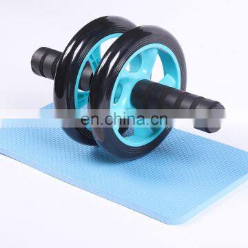 Wholesale Thicker Foam Anti-slip Handles Stretch Exercise Abdominal Muscle Training AB Wheel Set