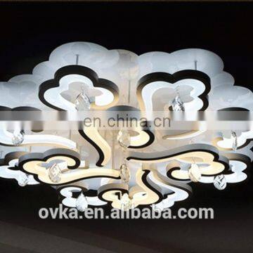 LED Ceiling Lights Modern Minimalist Atmosphere Personalized Flower-shaped Living Room Lights photo-2