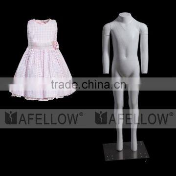 6 Years Old Fiberglass V-cut Children Full Body Invisibility Ghost Mannequin for Show Cloth Window Display Child Kid photo-2