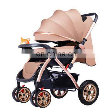 Hot Sale Light Weight Stroller Multifunction Infant Pushchair Reversible Travel Pram photo-4