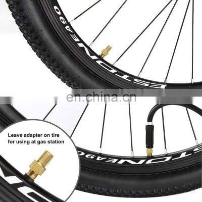 Brass Presta Valve Adapter, Convert Presta to Schrader, French to US, Bike Inflate Converter photo-4