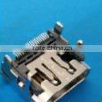 19pin type C HDMI Female connector for PCB