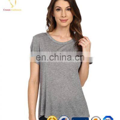 T-shirt Thin Ladies Fashion Wool Cashmere Sweater Pullover Model photo-4