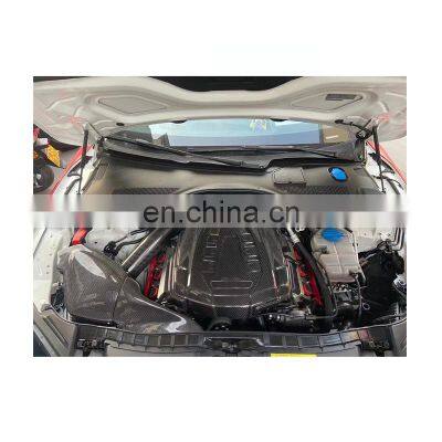 Cheapest Price Big Promotion Carbon Fiber Cold Air Intake Kit Air Intake Box For AUDI A7 C7 3.0T