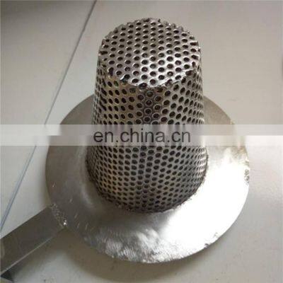 304 stainless steel cone filter element strainer