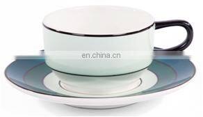 Coffee Mug Tea Cup Ceramic Cup for Top-table Ware Simple Ceramic Dinner Plate Porcelain Nordic Modern Dinnerware Sets Cup Kit photo-4