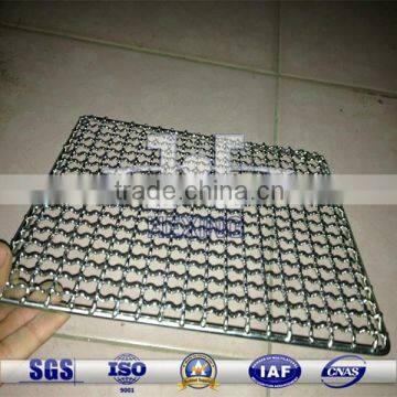 Galvanized, Stainless Steel Crimped Barbecue Wire Mesh Square Type