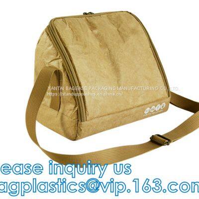 DuPont Paper Tyvek Breathable Strong And Durable Dupont Paper Tyvek Lunch Cooler Bag,tote Bag,gift Bag,microfiber Pouche photo-3