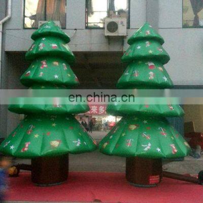 PE&PVC top-grade artificial christmas tree for decoration / christmas inflatable palm tree