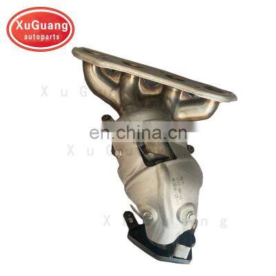 XUGUANG Hot sale Catalytic Converter for Nissan Bluebird Sylphy 2016 with exhaust manifold