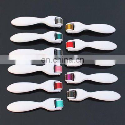 High Quality 5 in 1 0.25mm 0.3mm 0.5mm 0.75mm Facial Roller Hair Regrowth Skin Beauty Stainless Steel Derma Roller