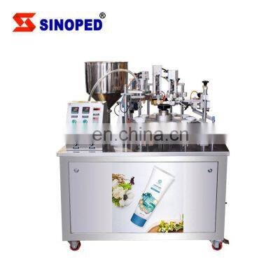 Automatic tube filling and sealing machine soft tube filling and sealing machine