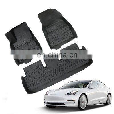 For Tesla Model 3 17-21  TPE Car mat 1127267-00-G 1127284-00-D 1127284-00-H 1127289-00-F 1516554-00-A