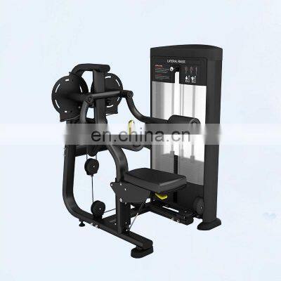 Lateral Raise Machine Selectorized Gym Fitness Equipment Weight Stack Pin Loaded MND Fitness Shoulder Press Machine