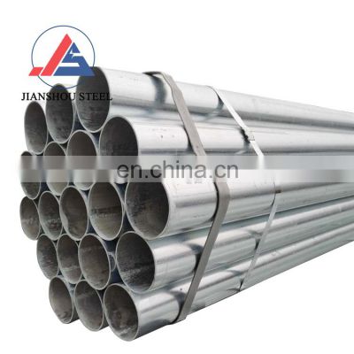 Hot dipped welded 16 18 gauge galvanized steel pipe