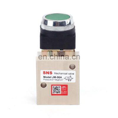 SNS JM Series High Quality Air Pneumatic Hand Switch Control Mechanical Valves photo-2