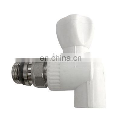 Factory wholesale Custom Temperature Control Valve Angled Heating Radiator Valves