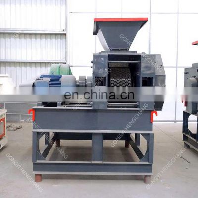 High Efficiency Small Roller Type Coal Powder Mineral 7-10t/H BBQ Egg Oval Pillow Shape Press Briquette Charcoal Making Machine