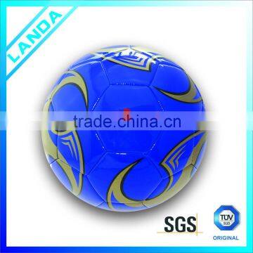 PVC Leather Machine Sititched Football Soccer Ball photo-4