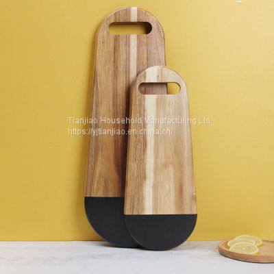 Acacia Wood Serving Cutting Board Kitchen Chopping Tray Boards Meat Cheese Bread Vegetables Fruits Wooden Chopping Blocks