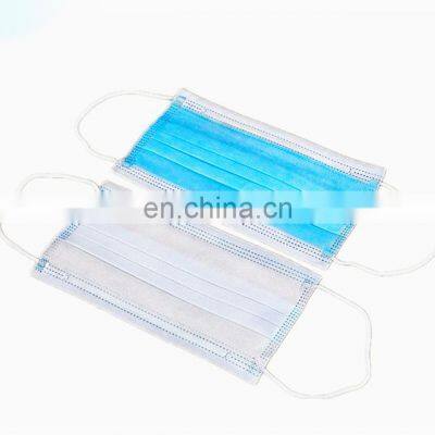 Factory Hot Sale Breathing Unobstructed Non-woven Disposable Mask Hospital Doctor Medical