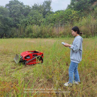 remote control brush cutter, China remote control mower for sale price, pond weed cutter for sale