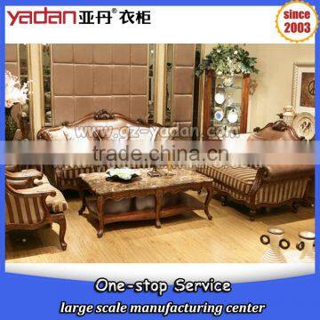 2016 latest design sectional sofa set for living room