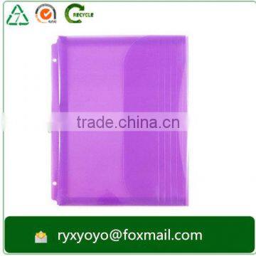 a4 Size Waterproof Hard Plastic Clear Document Carrying File Bag photo-2