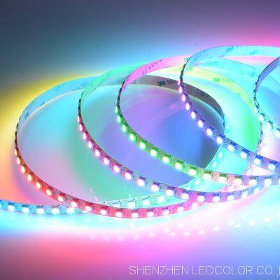 LC8808 Rainbow 12В постоянного тока светодиодная лента IP20 Пульсирующая светодиодная лента SMD 5050 Жёлтая 12-вольтовая светодиодная лента на рулоне