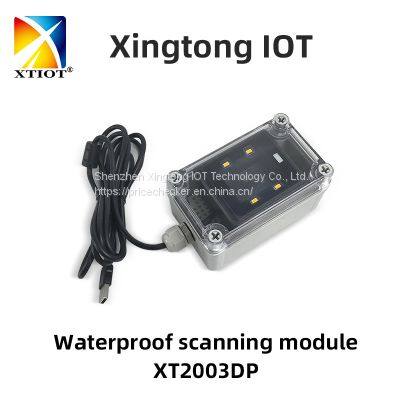 XT2003DP Recessed Barcode Scanner Module Embedded 1D 2D Reader Counter-Mountable Embedded Barcode Scanner For Retail Shops