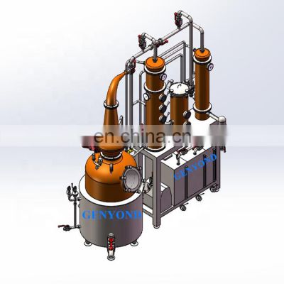 Commercial alcohol distiller vodka making machine ethanol distillation plant