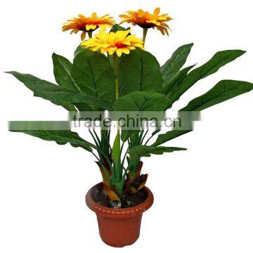 the fabric flowers large leaves natural looking artificial plants and flowers