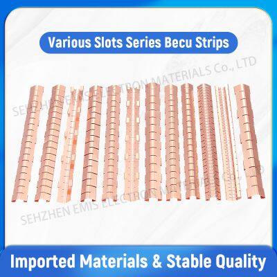 Becu Spring Becu EMI Strip Becu Metal Strips SMD Contact Spring Factory Porduced and Free Samples photo-5