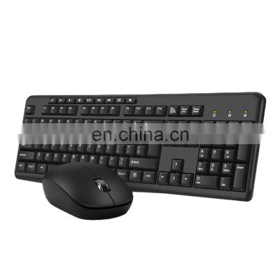 Wholesale custom cheap high quality full size 2.4G silent wireless home computer laptop Office business keyboard and mouse set