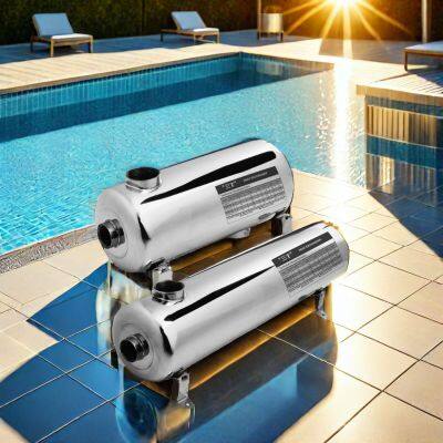 Stainless Steel Shell Tube Heat Exchanger for Swimming Pools Essential Pool Equipment