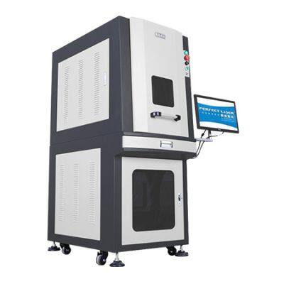 Full Enclosed Cabinet Fiber Laser Metal Etching Machine