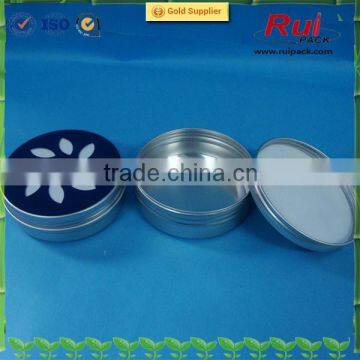 Snap-on Cap Aluminum Jar With Cutout Aluminum Cap photo-3