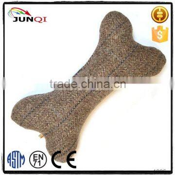 Customization production plush pet supplies rubber bone dog toy