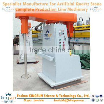 Mixer for mixing color making quartz slab