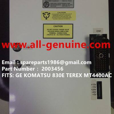 2003456 CONTROL UNIT GE MT4400AC MT3600 KOMATSU 8830E 930E TEREX BELAZ 75131 MINING DUMP TRUCK HAULER