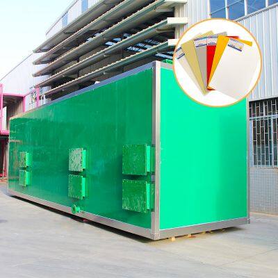 FRP Panel Gelcoated Fiberglass Daylighting Fireproof Thermal Composite Wall Panel Trailers Moulded Cut Punched Size FRP Panel