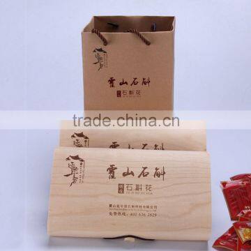 Hight Quality Customized Logo Print Bark Tea Box
