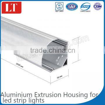 hot item aluminium extrusion profile led strip shell for led aluminium extrusion with diffuser cover