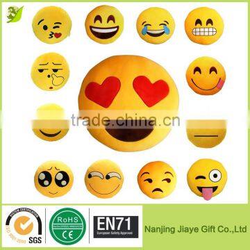 2015 Wholesale Cut Plush Emoji Pillows