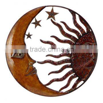 2015 New Arrival China Factory Metal Wall Sun And Moon Home Decor                        
                                                Quality Choice